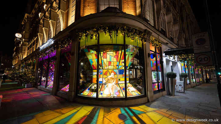 Christmas window displays 2021: skiing hedgehogs, stained glass and more
