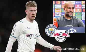 Manchester City: Pep Guardiola confirms Kevin De Bruyne will start against RB Leipzig