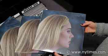 Adele’s ‘30’ Holds at No. 1 for a Second Week