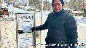 Bürgermeister-Wahl Bad Wildbad: Frank Drollinger will Auslastung in den Hotels erhöhen