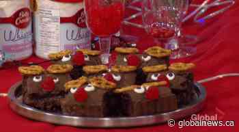 Holiday Cooking on Global News Morning Edmonton: Tracie Gray’s Rudolph Brownies