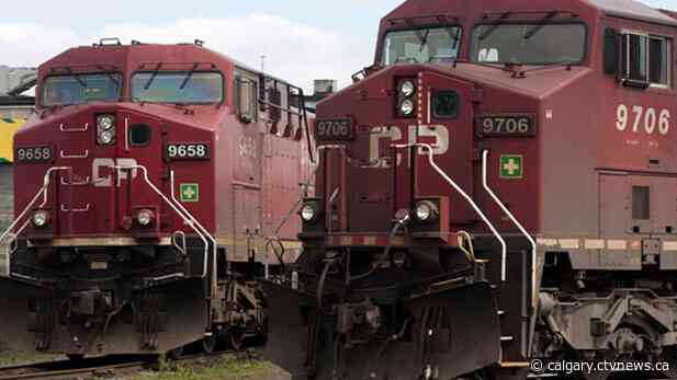 Derailment near Ensign, Alta. involves 39 CP Rail cars carrying liquid petroluem