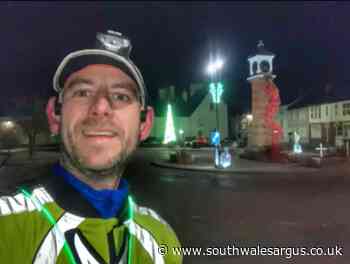 Raglan man runs daily half-marathon for charity - South Wales Argus