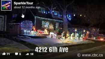 Track the best Christmas lights in Sask. through local family's website