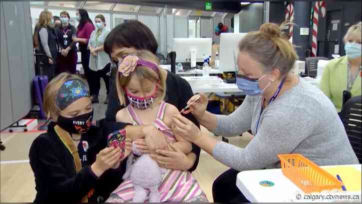 COVID-19 vaccination rate relatively low among younger children in Alberta