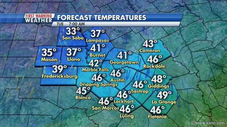 From a chilly night tonight to record heat later this week
