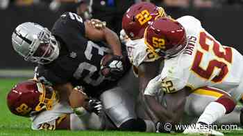 Raiders RB Drake to have season-ending surgery