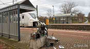 Unbekannte sprengen erneut Fahrkartenautomaten in Bruchsal - BNN - Badische Neueste Nachrichten