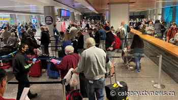 'Mass confusion' hits Calgary airport as new travel rules take hold - CTV News Calgary