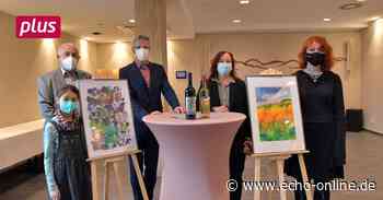 Motive von Schülern aus Heppenheim zieren Weinetiketten - Echo-online