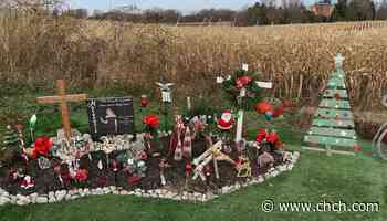 Memorial for Mackenzie Mann taken down by city due to hazard concerns - CHCH News