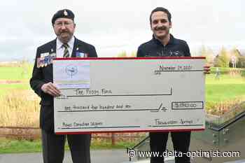 Tsawwassen Springs steps up for poppy campaign - Delta-Optimist