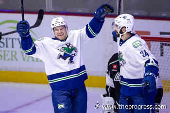 Abbotsford Canucks win three of four on home stand – Chilliwack Progress - Chilliwack Progress