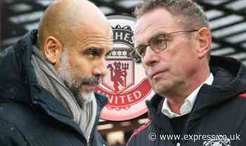Man Utd given food for thought after Pep Guardiola's Ralf Rangnick comments - Daily Express