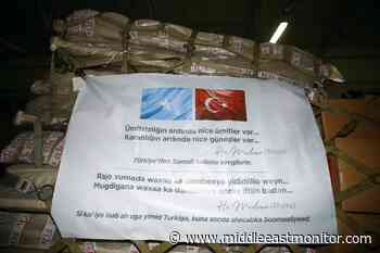 Turkish NGO provides food aid to Somalis suffering from drought - Middle East Monitor