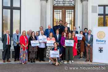 Rotaryclub reikt cheques uit aan zes sociale doelen - Het Nieuwsblad