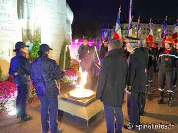 Ravivage de la flamme provenant de l'Arc de Triomphe - Epinal infos - Epinal Infos