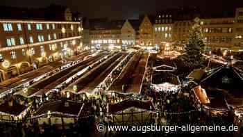 Die Weihnachtskrippe am Augsburger Rathausplatz wird doch noch aufgebaut