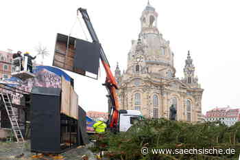 Dresden: "Advent am Neumarkt" wird abgebaut - Sächsische.de