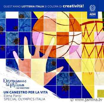 Lotteria Italia, "Disegniamo la fortuna": ecco come è nata l'opera di Elena Parisi "Un canestro per la vita" - Redazione Jamma