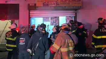 3, including a child, injured when hair salon floor collapses