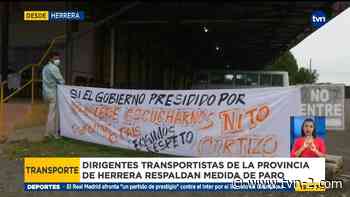 Transportistas de Los Santos apoyarán el paro nacional el próximo 13 de diciembre - TVN Panamá