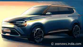 Kia Carens sketches reveal the exterior and interior design of the upcoming MPV: In Pics