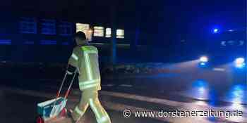 Kilometerlange Ölspur sorgte für einen Großeinsatz der Feuerwehr | Raesfeld - Dorstener Zeitung