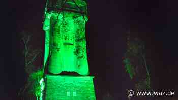 Witten: Nicht nur der Wasserturm Bommern leuchtet im Advent - Westdeutsche Allgemeine Zeitung