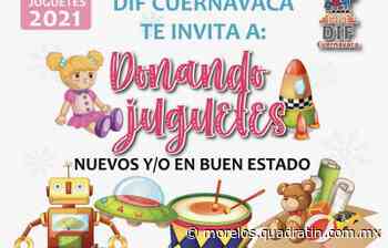 Arranca DIF Cuernavaca campaña Donando juguetes - Quadratín - Quadratín Morelos