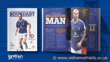 Get Your Tranmere Boundary Bulletin! - News - oldhamathletic.co.uk