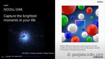 Samsung Reveals ‘Human Eye-Like’ ISOCELL GWB Camera Sensor Featuring RBGW Pixel Support