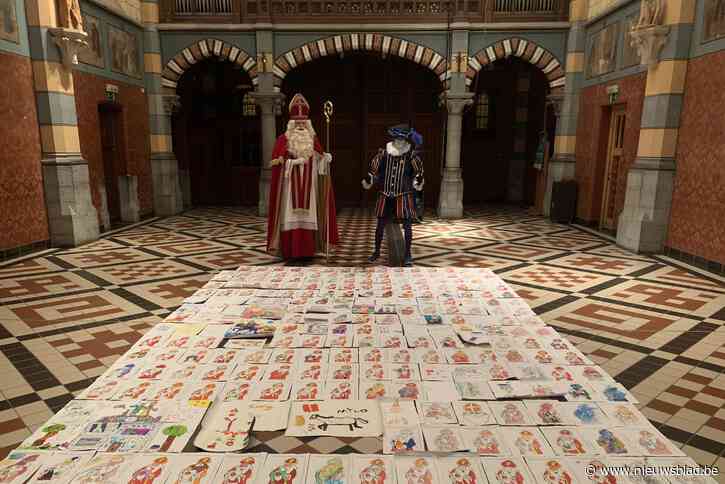 Aarschot maakt grootste sinttekening van het land