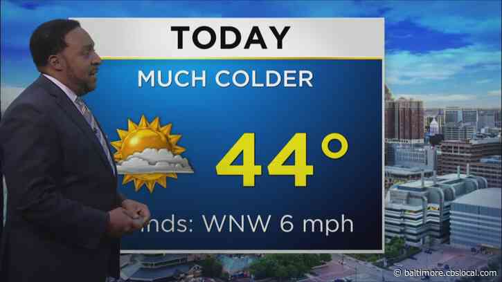 Maryland Weather: Chilly Tuesday, Plus A Chance For Snow On Wednesday