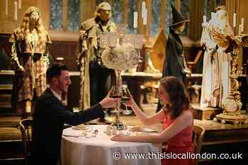 Valentines in the Harry Potter Studios Great Hall - how to book