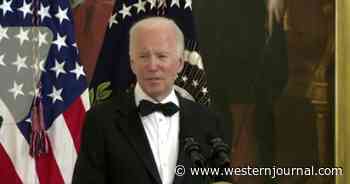 Watch: Biden Starts Listing Off Names of Celebrities, Calls One an Object from Outer Space