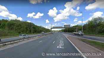 Preston: M6 accident causing delays near exit for M61