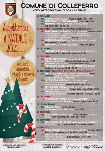 Natale a Colleferro: ecco il programma - anagnia.com