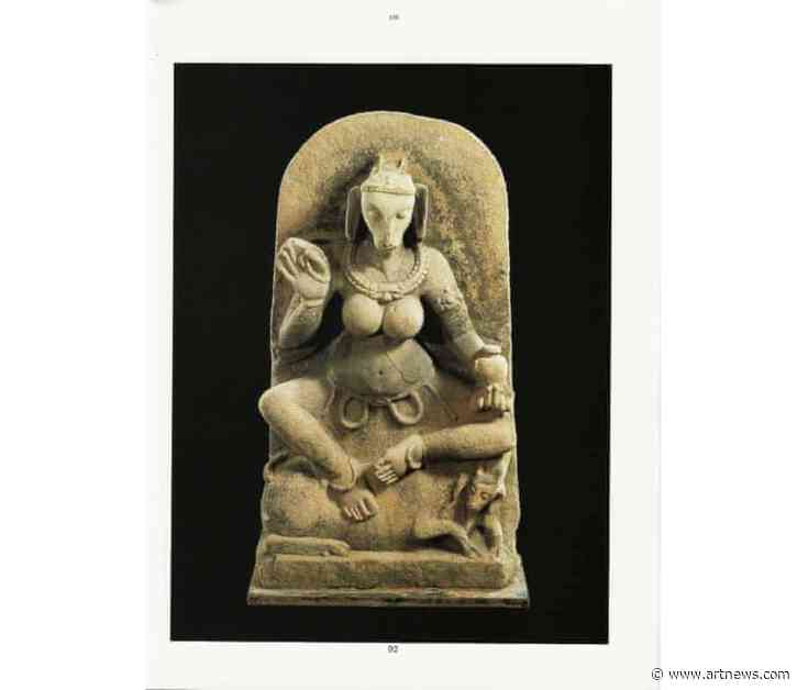 Hindu Goddess Sculpture Looted from Temple Returned to India