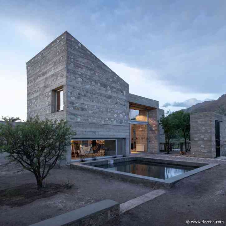 Nanzer + Vitas conceive mountain house in Argentina as a ruined village