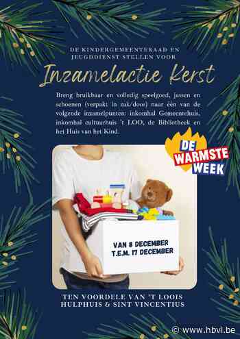 Warme kerstinzamelactie - Het Belang van Limburg