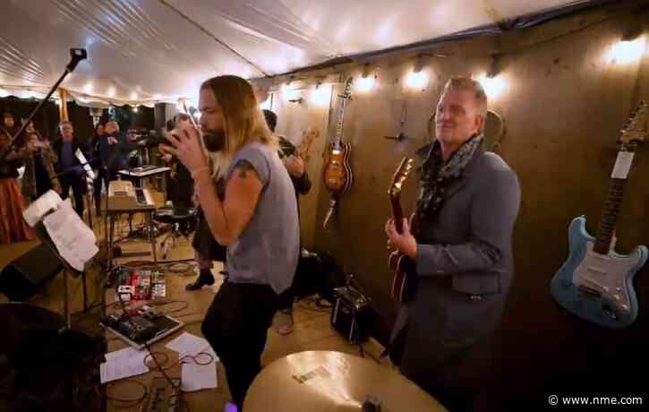 Watch members of Tool, Red Hot Chili Peppers, Foo Fighters, Queens Of The Stone Age and more team up for all-star jam