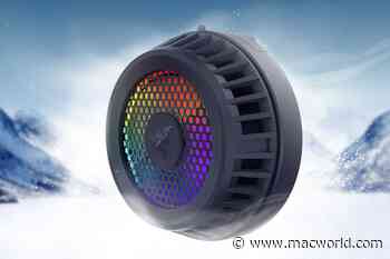Razer made a giant MagSafe RGB fan for the iPhone because it can