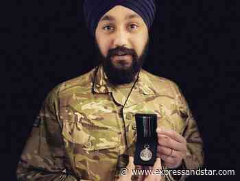 Army reservist overwhelmed by messages after collecting military medal - expressandstar.com