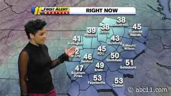 Cold Rain Arrives Overnight