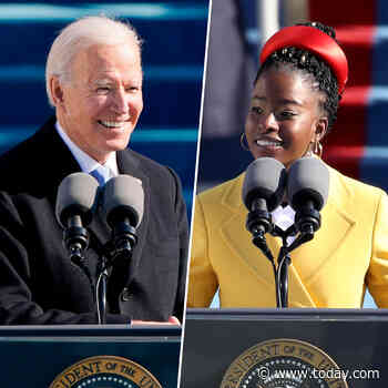 Amanda Gorman jokes she almost 'ghosted' Joe Biden by accident