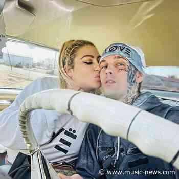 Aaron Carter back with fiancée a week after public split