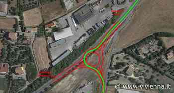 Enna bassa: rotatoria di accesso alle facoltà della Kore sulla SS117bis - Vivi Enna