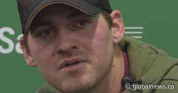 Roughriders quarterback Cody Fajardo speaks to negative online comments