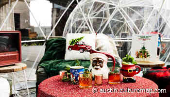 Downtown Austin hot spot bubbles with rooftop igloos for festive winter transformation - CultureMap Austin